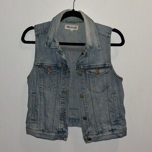 Madewell Denim Jean Vest